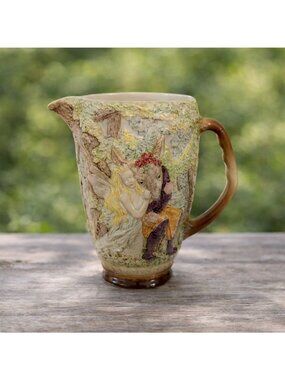 Beswick England 1366 Pitcher Shakespeare Series A Midsummer Nights Dream Vintage
